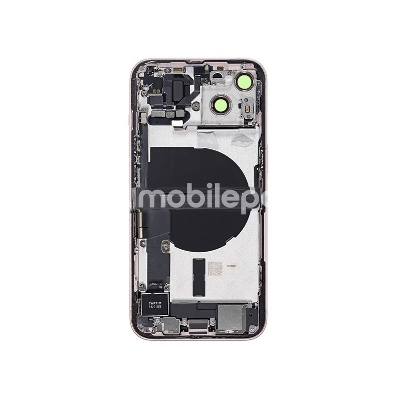 Rear Cover Full Parts Pink iPhone 13 No Logo