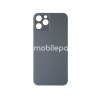 Rear Cover Black iPhone 13 Pro Big Hole (No Logo)