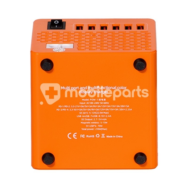 Amaoe POW-1 210W 16 in 1 Power Supply with Wireless Charging 220V EU Plug