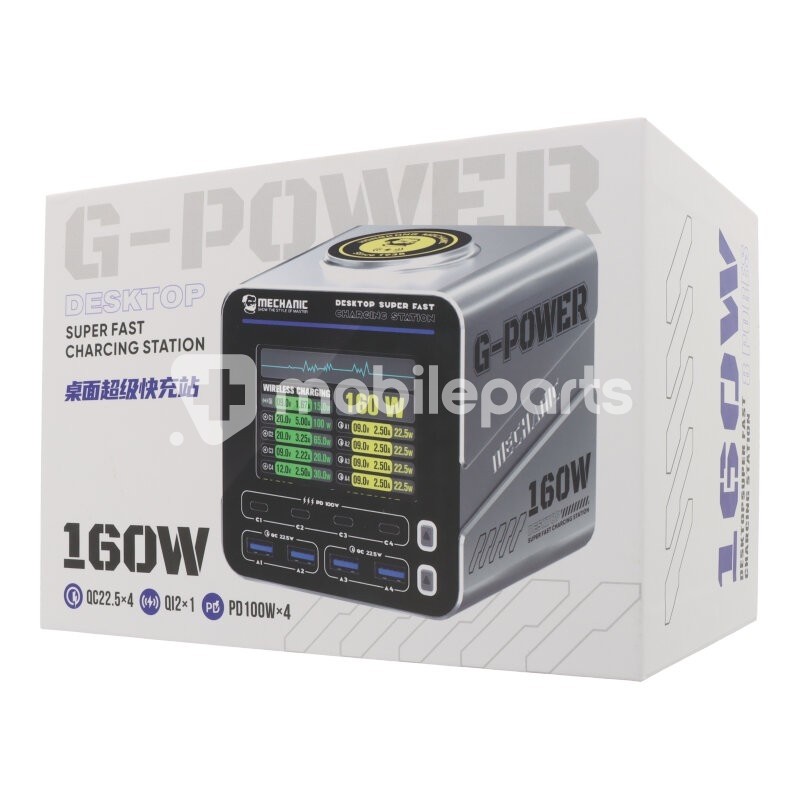 Mechanic G-Power 160W GaN Desktop Super Fast Charging Station