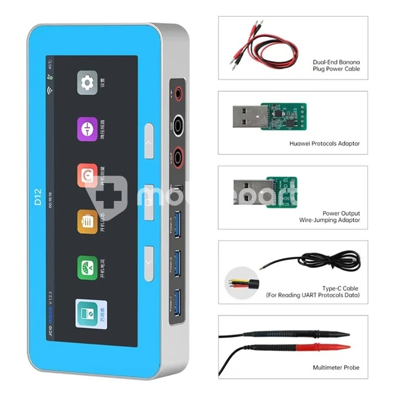 JC D12 Digital Detector Diode Value-Short Circuit-DC Voltage Testing