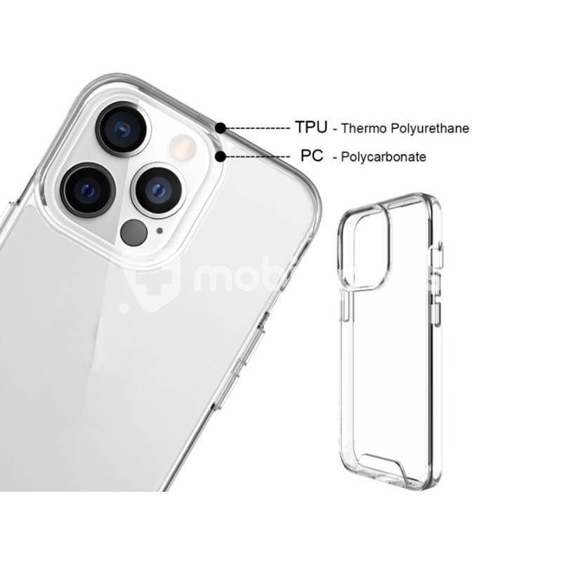 Transparent Acrylic +TPU Shockproof iPhone 13 Pro Max