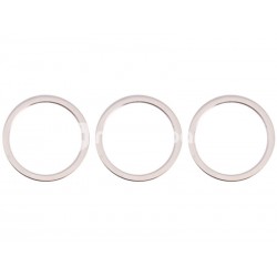 Set 3 Pcs Frame White Rear Camera iPhone 13 Pro Max