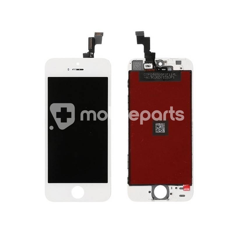 Display Touch Bianco + Frame iPhone 5S - SE No Logo Flex
