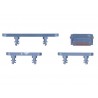Set of 4 Blue External Keys iPhone 14 - 14 Plus
