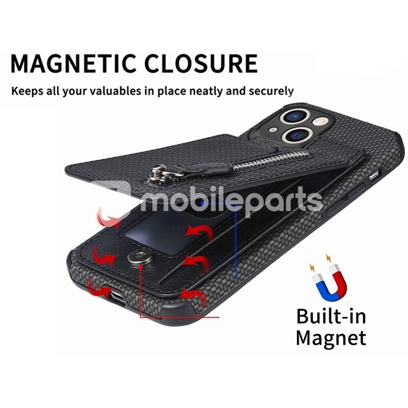 Case Carbon Fiber Black iPhone 14