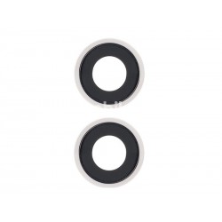 Rear Camera Lens + Frame Silver iPhone 14 - 14 Plus