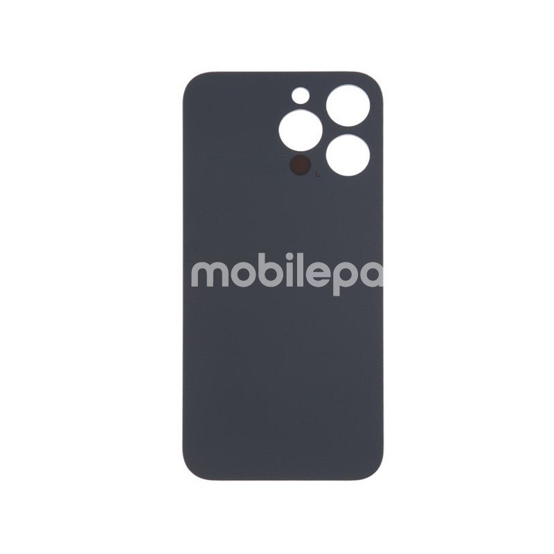 Rear Cover Black iPhone 14 Pro Max Big Hole No Logo