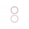 Frame Back Camera Pink iPhone 15-15 Plus (3PCS)