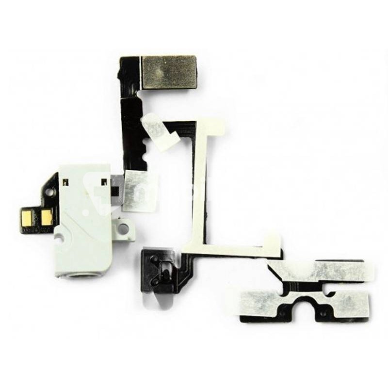 Flat Cable Bianco Jack Iphone 4g