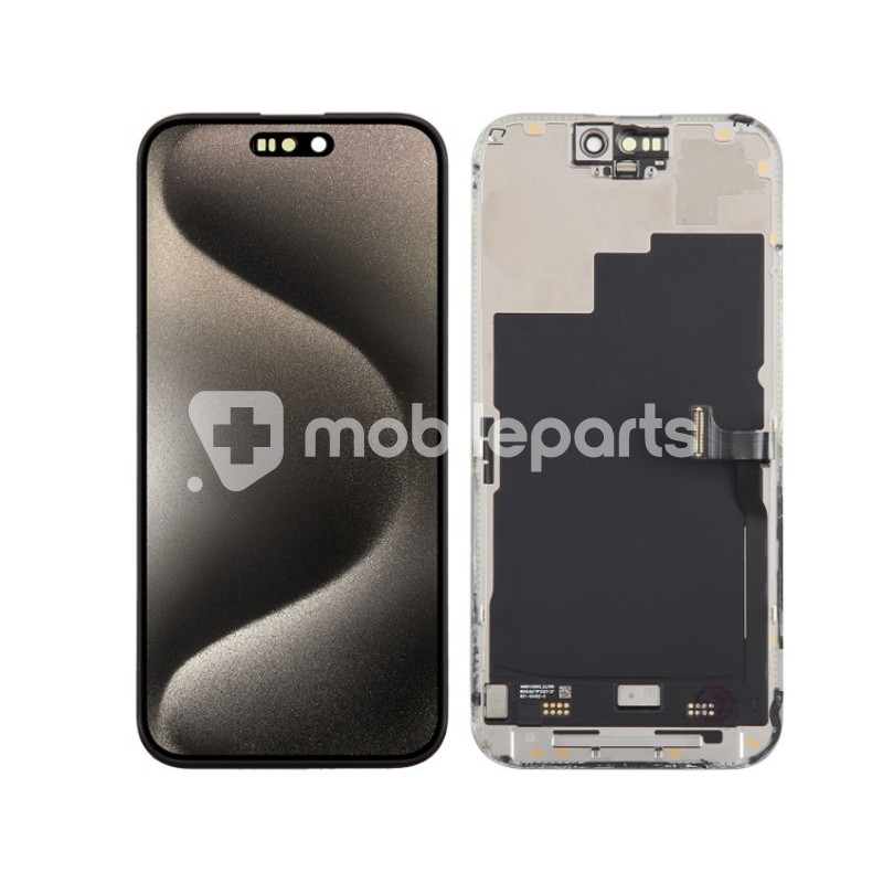 Display Touch + Frame Black iPhone 15 Pro (Pulled)