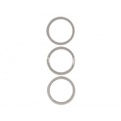Frame Back Camera White Titanium iPhone 15 Pro (3pcs)