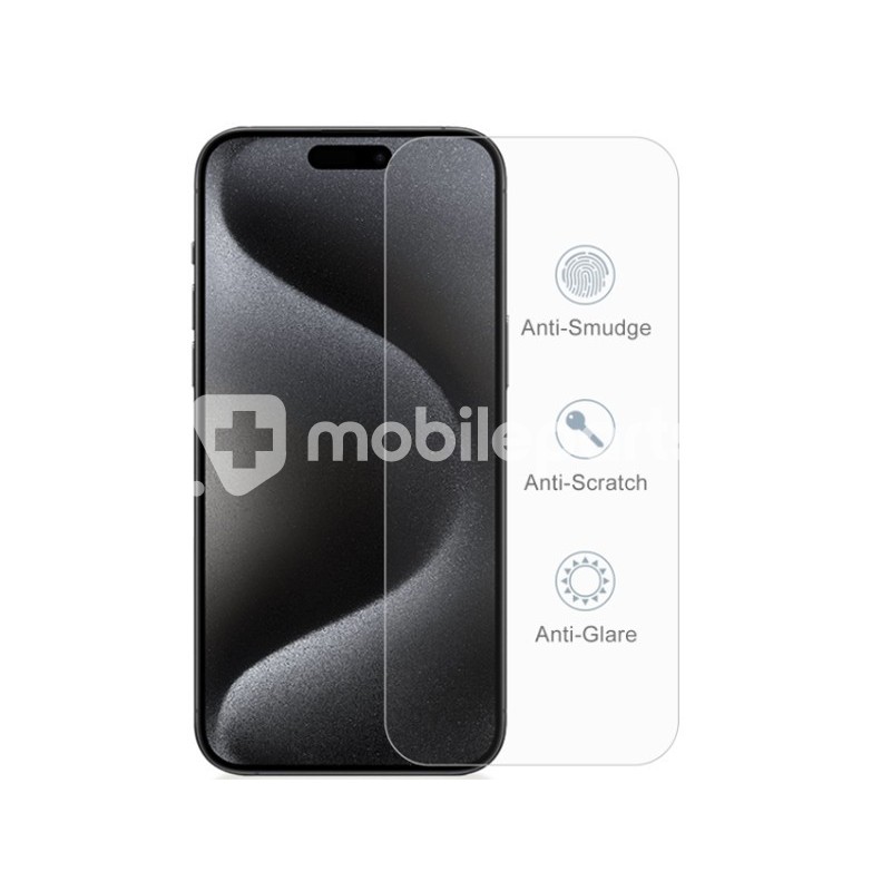 Kit 10 PCS Tempered Glass 9H iPhone 15 Plus - 15 Pro Max
