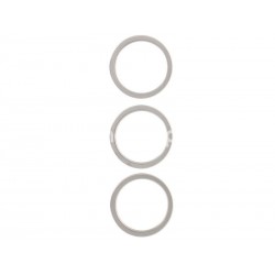 Frame Back Camera White Titanium iPhone 15 Pro Max (3PCS)