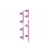 Kit External Buttons Pink iPhone 16 - 16 Plus