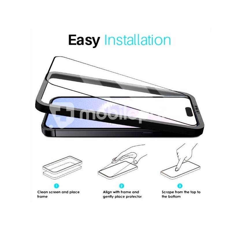 Premium Tempered Glass + Installation Stand iPhone16 Pro Max
