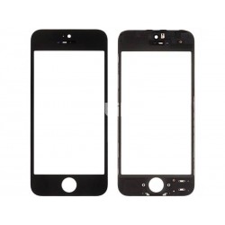 Vetro Nero Con Pellicola Oca + Frame iPhone 5G