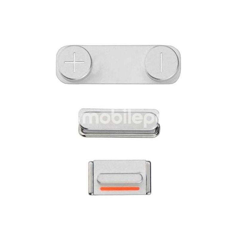 Kit Tasti Esterni Grigi iPhone 5s