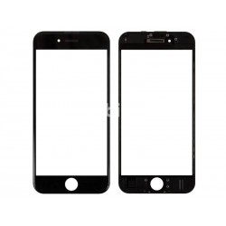 Vetro Nero Con Pellicola Oca + Frame iPhone 6