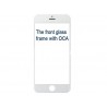 Vetro Bianco Con Pellicola Oca + Frame iPhone 6