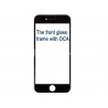 Vetro Nero Con Pellicola Oca + Frame iPhone 6S