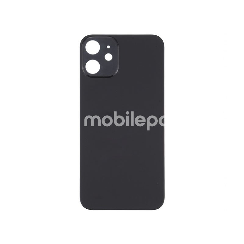 Rear Cover Black iPhone 12 Mini Big Hole (No Logo)