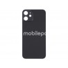 Rear Cover Black iPhone 12 Mini Big Hole (No Logo)