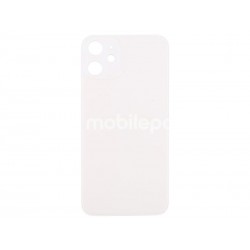 Rear Cover White iPhone 12 Mini Big Hole (No Logo)