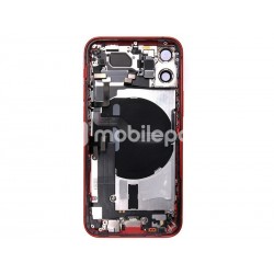 Back Cover Full Parts Red iPhone 12 Mini No Logo