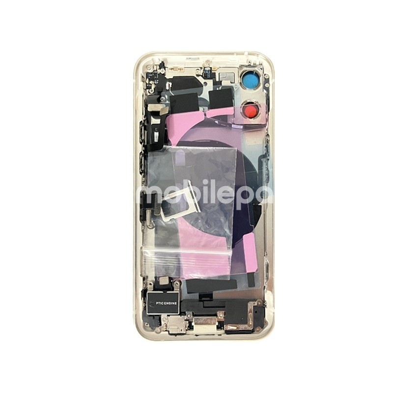 Rear Cover Full Parts White iPhone 12 Mini No Logo