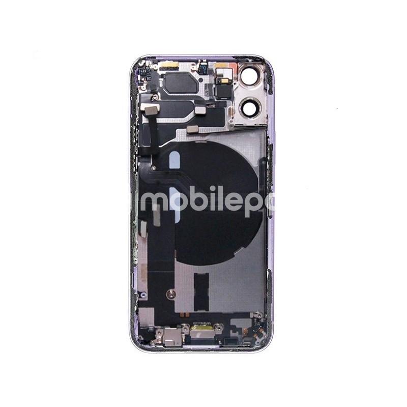 Rear Cover Full Parts Purple iPhone 12 Mini NO LOGO