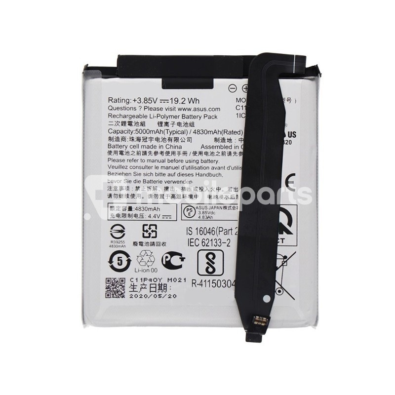 Battery C11P1904 5000 mAh Asus ZenFone 7 ZS670KS - 7 Pro ZS671KS No Logo