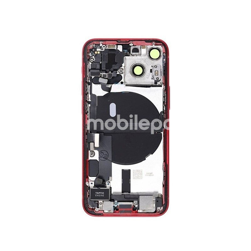 Rear Cover Full Parts Red iPhone 13 Mini No Logo