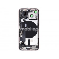 Rear Cover Full Parts Pink iPhone 13 Mini No Logo