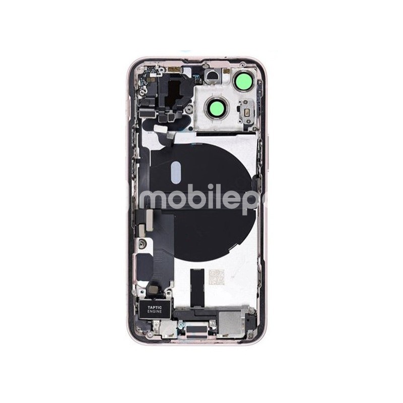 Rear Cover Full Parts Pink iPhone 13 Mini No Logo