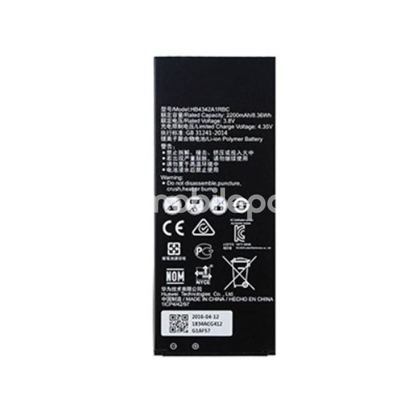 Battery HB4342A1RBC 2200 mAh Huawei Y6 No Logo
