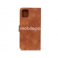 Case With Holder Card  Slots  Wallet IPhone 12 Mini Brown