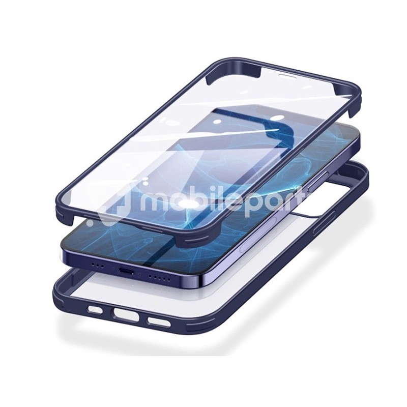 Double-Sided Protective Case Blue iPhone 12 Mini