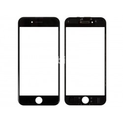 Vetro Nero Con Pellicola Oca + Frame iPhone 6S Plus