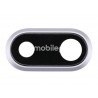 Camera Lens + Frame Silver iPhone 8 Plus