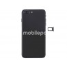Battery Cover Black Full Parts iPhone 8 Plus No Logo