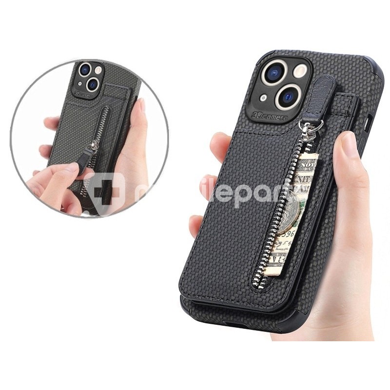 Case + Document Holder + Zipper iPhone 14 Plus
