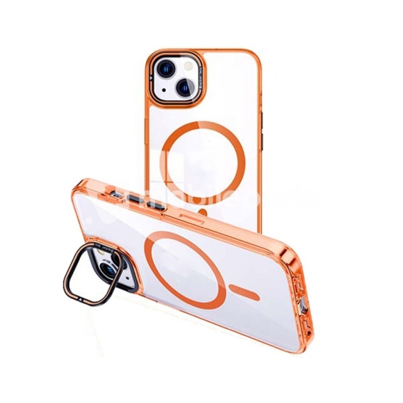 Case Transparent-Orange MagSafe iPhone 14 Plus