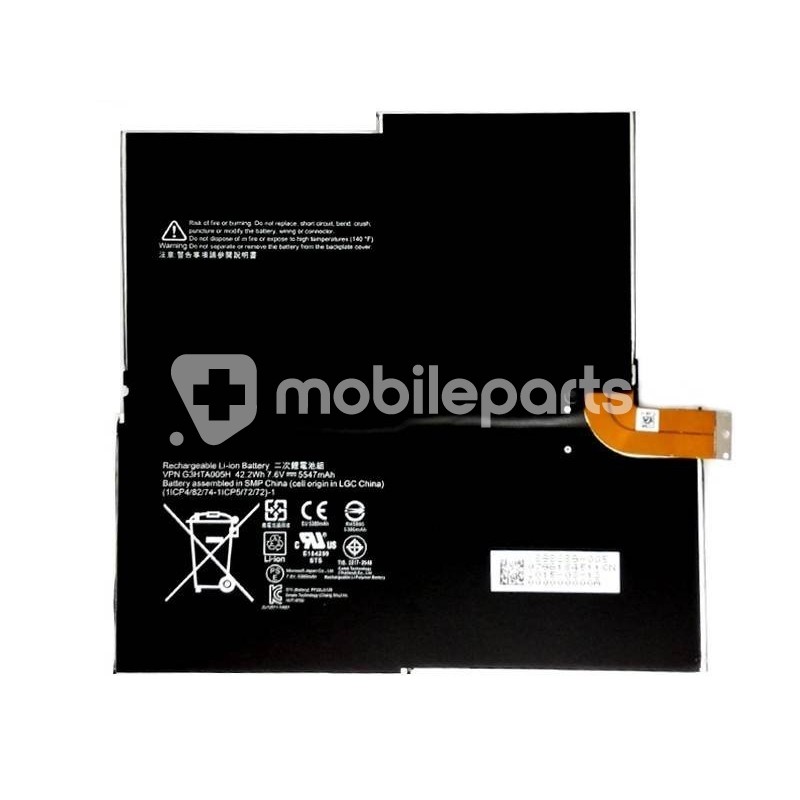 Batteria G3HTA005H 5547 mAh Microsoft Surface PRO 3