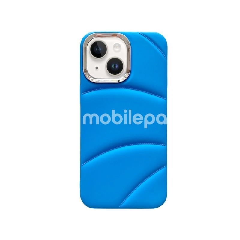 Case Soft in TPU Blue iPhone 15 Plus