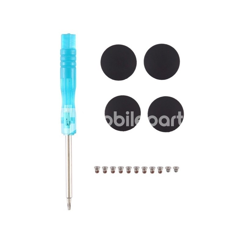 3 in 1/Set Bottom Rubber Cooling Mat + Screws + Screwdriver MacBook Pro Retina 15 (A1398)