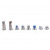 Case Bottom Cover Kit Screw Silver MacBook Retina 12 (A1534)