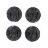 4 PCS Non-Slip Bottom Rubber Cooling Mat Pad Feet MacBook Retina 12 (A1534)