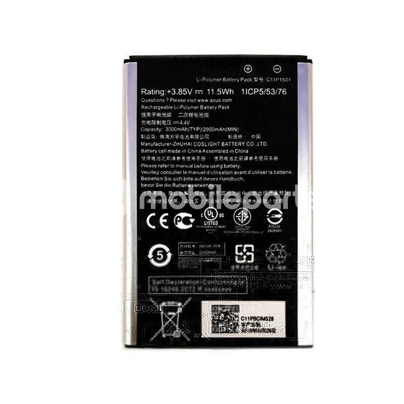 Battery C11P1501 3000 mAh Asus Zenfone 2 Laseer ZE550KL No Logo