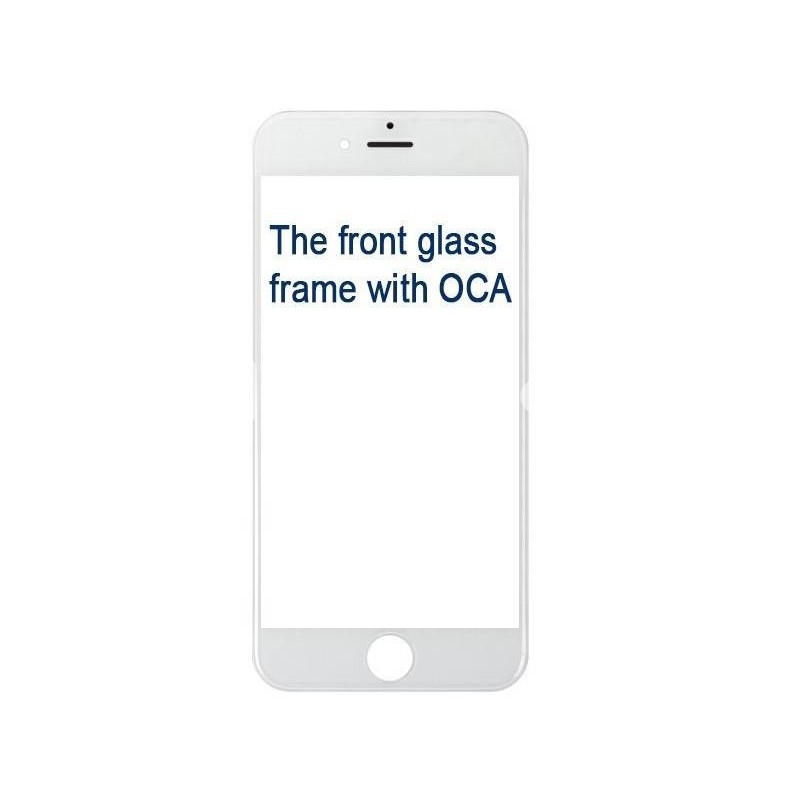 lens white frame + oca iphone 6s Plus
